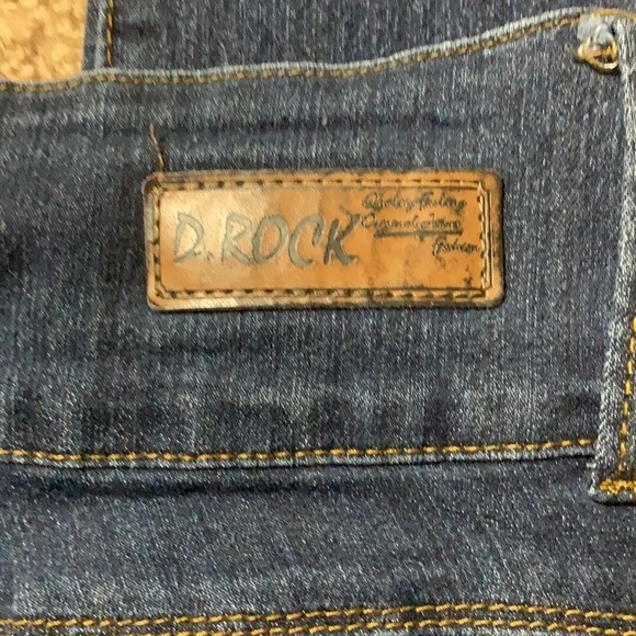 D. Rock stretch button fly jeans, Size 7, very good condition - Picture 4 of 8